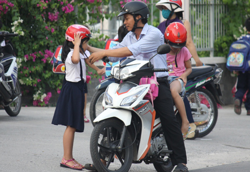  Đội MBH là cách để bảo vệ trẻ em khi lưu thông trên đường